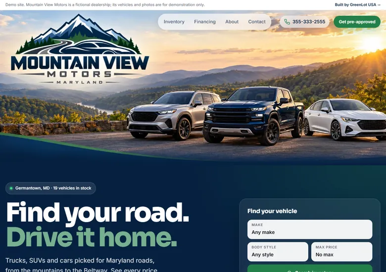 Car dealer website builder or done-for-you provider
